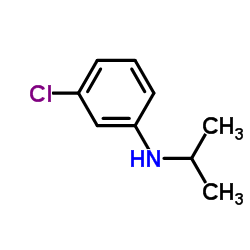 3-Chloro-N-isopropylaniline结构式