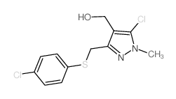 (5-CHLORO-3-([(4-CHLOROPHENYL)SULFANYL]METHYL)-1-METHYL-1H-PYRAZOL-4-YL)METHANOL picture