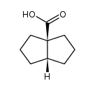 cis-bicyclo[3.3.0]octane-1-carboxylic acid Structure