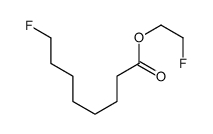 8-Fluorooctanoic acid 2-fluoroethyl ester Structure