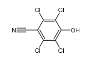 4-hydroxytetrachlorobenzonitrile Structure