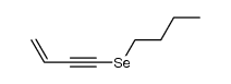 4-butylselanyl-but-1-en-3-yne结构式