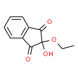 1H-Indene-1,3(2H)-dione,2-ethoxy-2-hydroxy-(9CI)结构式