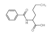 2-benzamidohexanoic acid structure