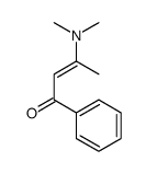 (2E)-3-(Dimethylamino)-1-phenyl-2-buten-1-one结构式