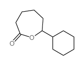 7-cyclohexyloxepan-2-one结构式