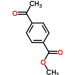 Methyl 4-acetylbenzoate structure