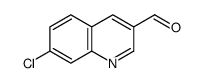 7-chloroquinoline-3-carbaldehyde Structure