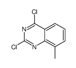 8-METHYL-2,4-DICHLOROQUINAZOLINE structure