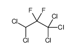 1,1,1,3,3-pentachloro-2,2-difluoropropane Structure