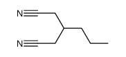 3-propyl-1,5-pentanedinitrile结构式
