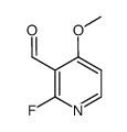 2-Fluoro-4-methoxypyridine-3-carboxaldehyde structure