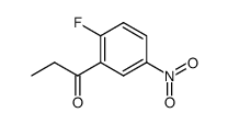 1-(2-fluoro-5-nitrophenyl)propan-1-one Structure