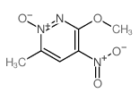 3-Methoxy-6-methyl-4-nitro-6H-pyridazine 1-oxide picture