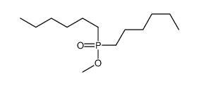 1-[hexyl(methoxy)phosphoryl]hexane结构式