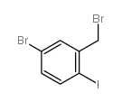 4-溴-2-(溴甲基)-1-碘苯结构式
