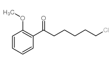 6-CHLORO-1-(2-METHOXYPHENYL)-1-OXOHEXANE结构式