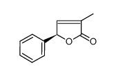 (R)-(+)-3-methyl-5-phenylfuran-2(5H)-one Structure