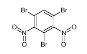 1,3-dinitro-2,4,6-tribromobenzene Structure