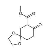 methyl 8-oxo-1,4-dioxaspiro[4.5]decane-7-carboxylate structure