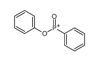 Phenylphosphinic acid phenyl ester结构式