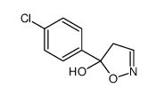 5-(4-chlorophenyl)-4H-1,2-oxazol-5-ol Structure