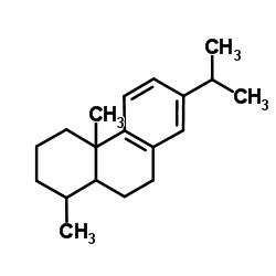 Phenanthrene,1,2,3,4,4a,9,10,10a-octahydro-1,4a-dimethyl-7-(1-methylethyl)- structure