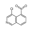 4-chloro-5-nitroisoquinoline Structure