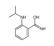 2-(Isopropylamino)benzamide结构式