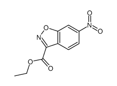 Ethyl 6-nitro-1,2-benzoxazole-3-carboxylate Structure