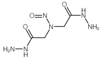 Glycine,N-(2-hydrazino-2-oxoethyl)-N-nitroso-, hydrazide (9CI)结构式