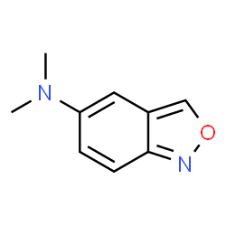 2,1-Benzisoxazol-5-amine,N,N-dimethyl-(9CI) structure