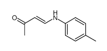 4-p-toluidino-but-3-en-2-one Structure