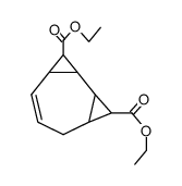 Dicarbethoxy-3,9-tricyclo[6.1.0.02,4]nonen-5 Structure