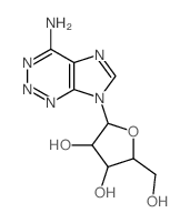 7H-Imidazo[4,5-d]-1,2,3-triazin-4-amine,7-a-D-arabinofuranosyl- picture