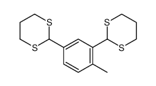 2-[3-(1,3-dithian-2-yl)-4-methylphenyl]-1,3-dithiane结构式