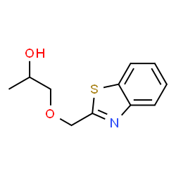 2-Propanol,1-(2-benzothiazolylmethoxy)-(7CI,8CI) Structure