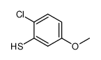 2-chloro-5-methoxybenzenethiol structure