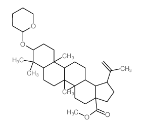 THP ETHER OF METHYL BETULINATE Structure