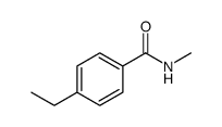 Benzamide, 4-ethyl-N-methyl- (9CI)结构式