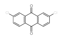 9,10-Anthracenedione,2,7-dichloro- structure
