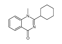 2-Cyclohexyl-1-Methylquinazolin-4(1H)-one Structure