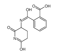 Benzoic acid,2-(((2,6-dioxo-3-piperidinyl)amino)carbonyl)-结构式