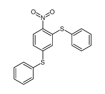 1-nitro-2,4-bis(phenylsulfanyl)benzene结构式
