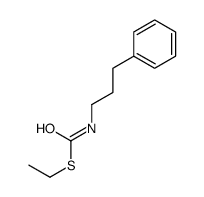 S-ethyl N-(3-phenylpropyl)carbamothioate Structure