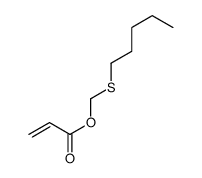 pentylsulfanylmethyl prop-2-enoate Structure