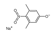 Natrium-3,5-dimethyl-4-nitrophenolat Structure