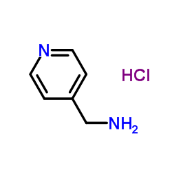 Pyridin-4-ylmethanamine hydrochloride structure