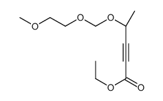 ethyl (4S)-4-(2-methoxyethoxymethoxy)pent-2-ynoate Structure