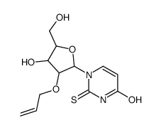 1-[(2R,3R,4R,5R)-4-hydroxy-5-(hydroxymethyl)-3-prop-2-enoxyoxolan-2-yl]-2-sulfanylidenepyrimidin-4-one结构式